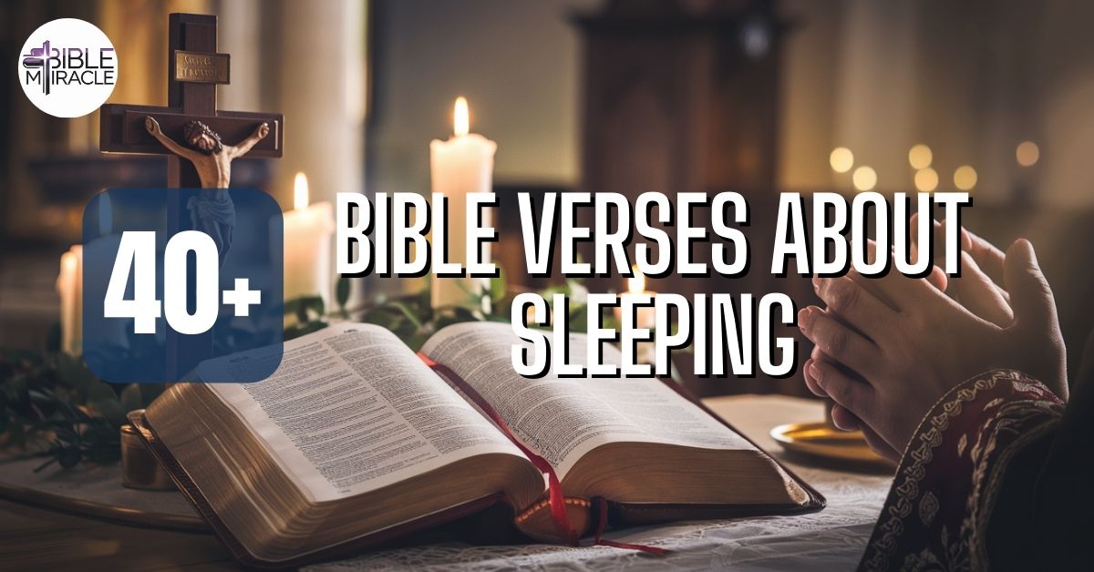 Bible Verses About Sleeping