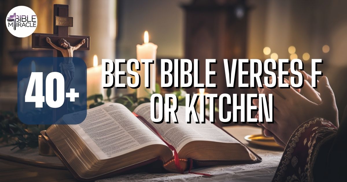 Best Bible Verses For Kitchen