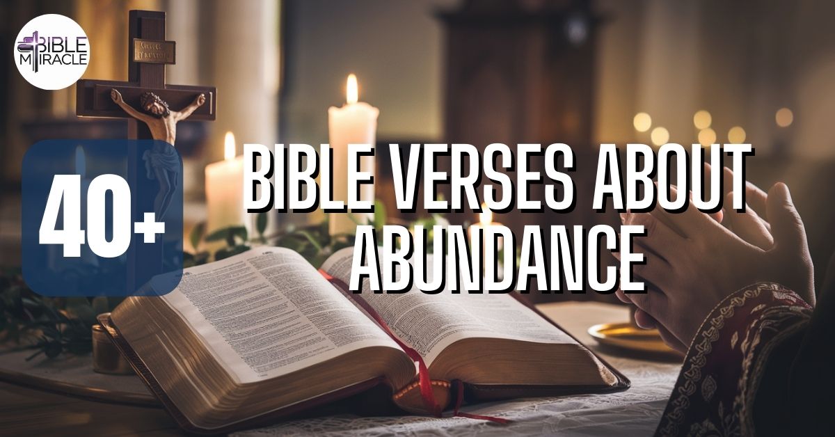 Bible Verses About Abundance