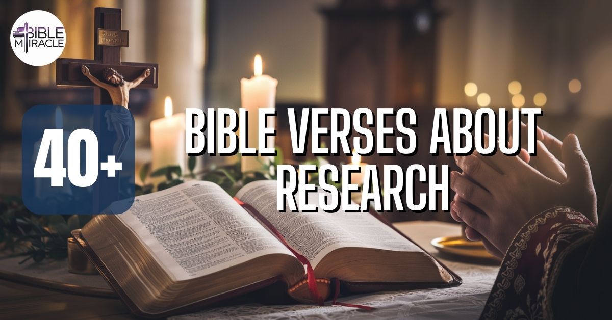 Bible Verses About Research