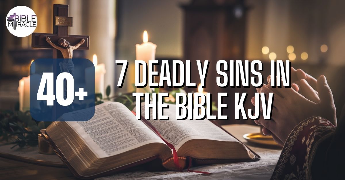 7 Deadly Sins In The Bible KJV