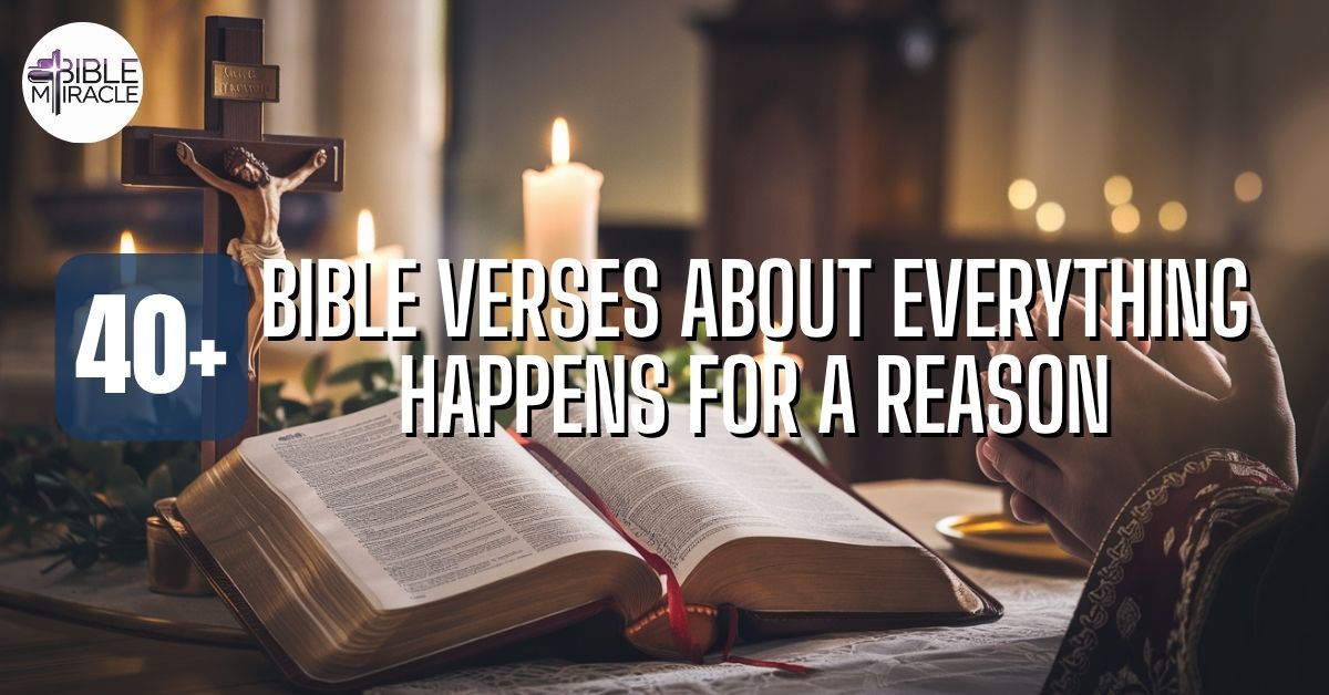 Bible Verses About Everything Happens For A Reason