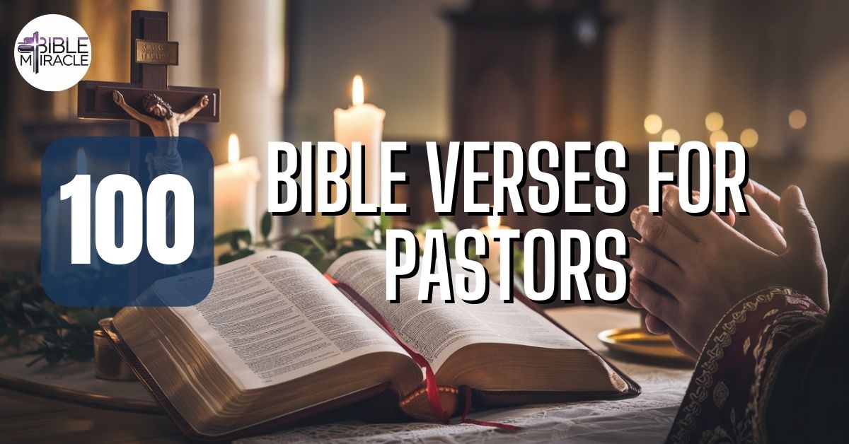 Bible Verses For Pastors