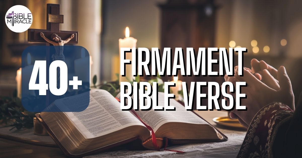 Firmament Bible Verse