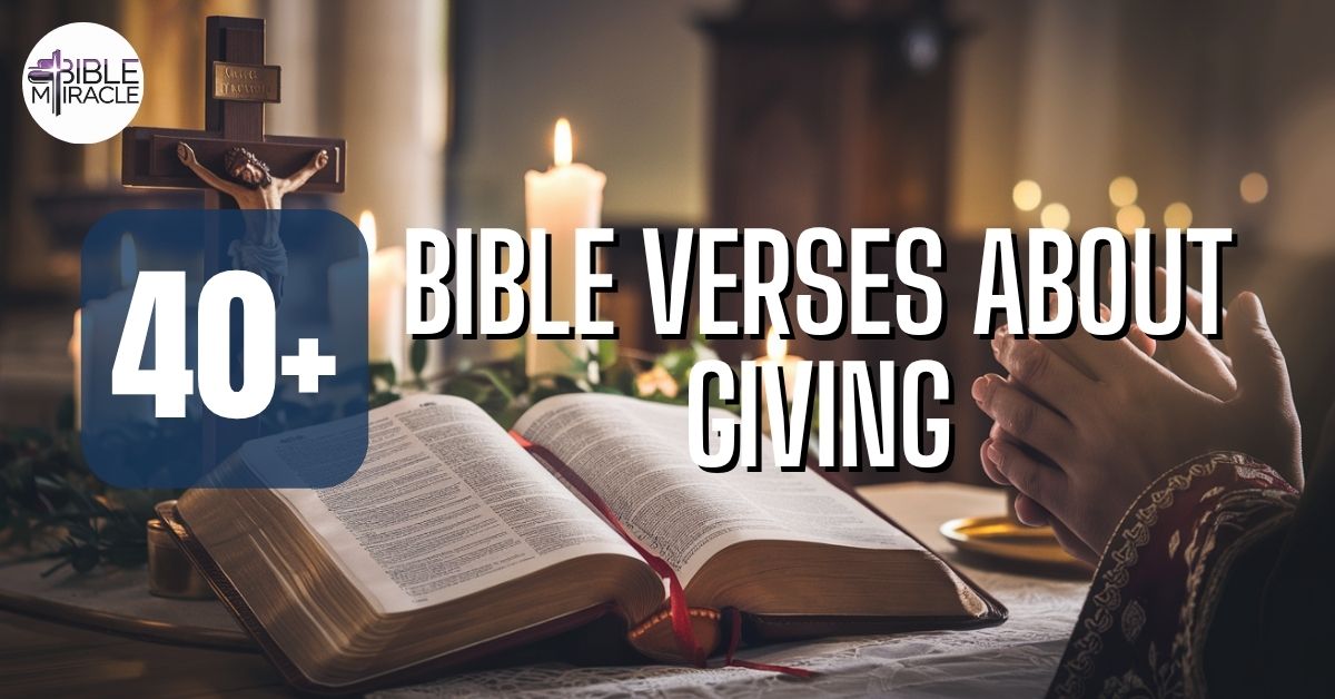 Bible Verses About Giving