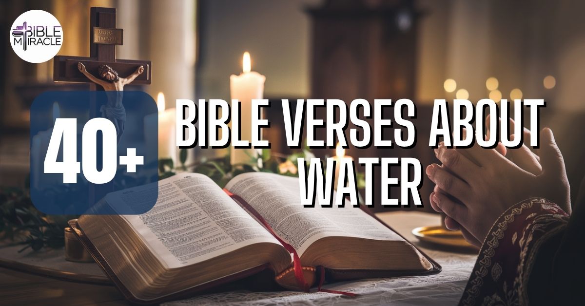 Bible Verses About Water