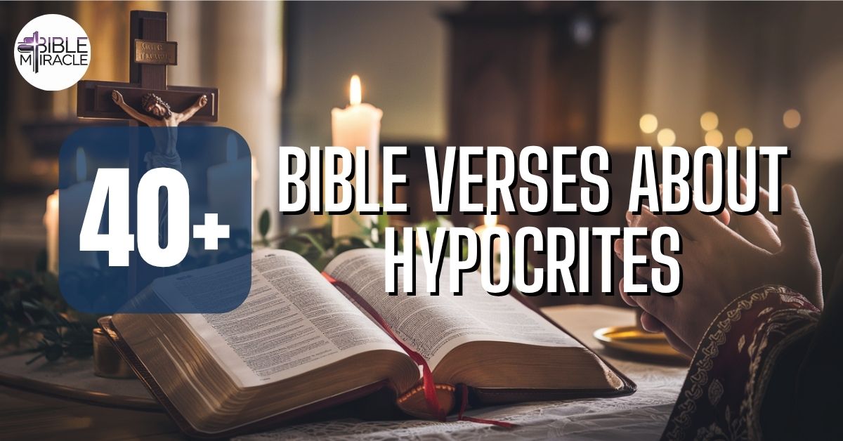 Bible Verses About Hypocrites