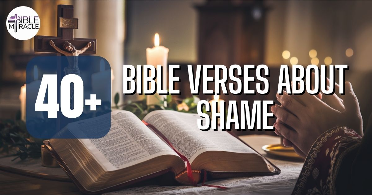 Bible Verses About Shame